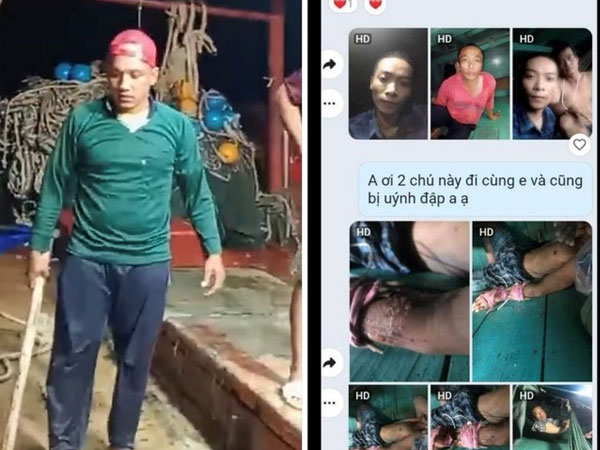 Xác minh clip 4 ngư dân bị đánh dã man trên tàu cá