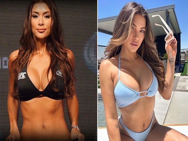 Trang phục xuyên thấu của ring-girl nóng bỏng nhất làng UFC