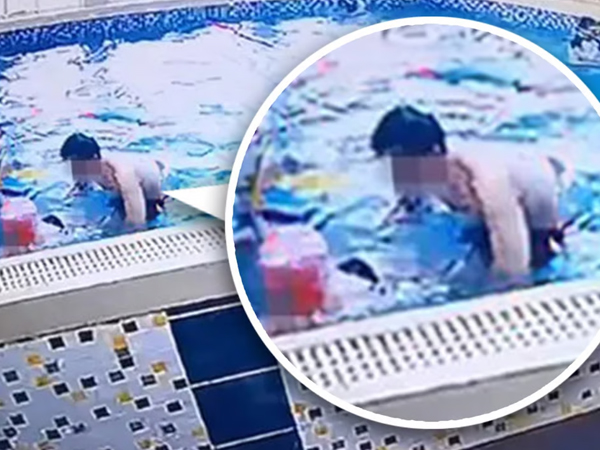 Sợ hãi với cảnh tượng thầy dạy bơi liên tục dìm đầu bé gái 7 tuổi xuống nước vì nghịch ngợm