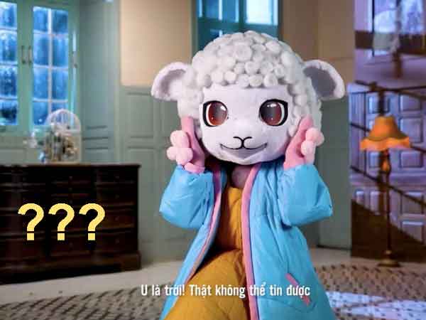 Khởi My tái xuất showbiz Việt, là mascot Cừu Bông ở Ca sĩ mặt nạ mùa 2?