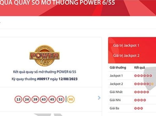 Giải độc đắc Vietlott gần 257 tỷ đồng đã 'nổ'