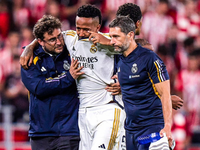 Real Madrid nhận tin sét đánh, mất thêm Militao ít nhất 6 tháng