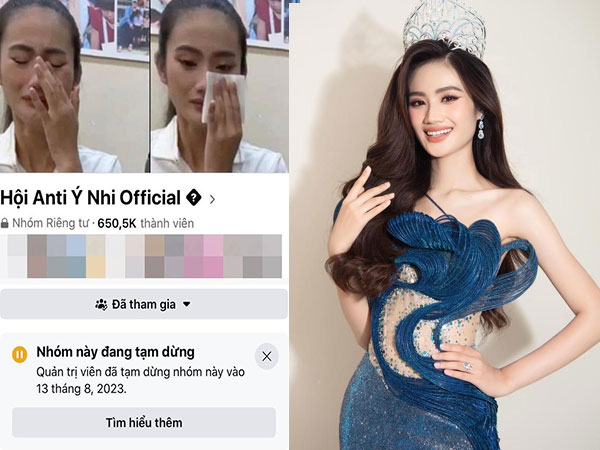 Nhóm anti-fan Hoa hậu Ý Nhi bị chiếm quyền kiểm soát