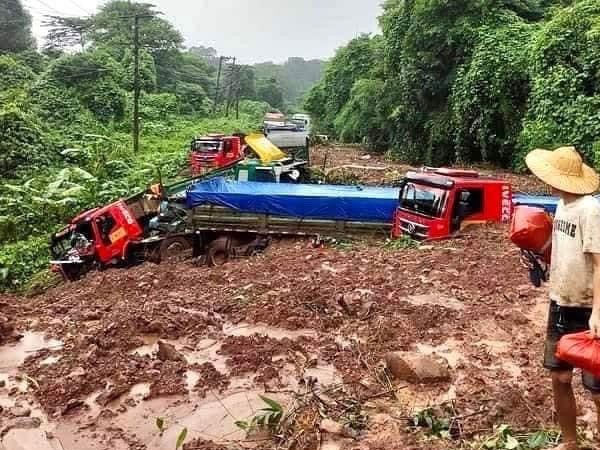Tìm thấy thi thể tài xế người Việt trong vụ sạt lở ở Lào