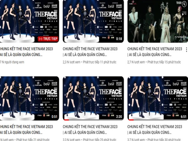 Chung kết The Face Vietnam 2023 sập live 6 lần khiến khán giả sốt ruột chờ quán quân