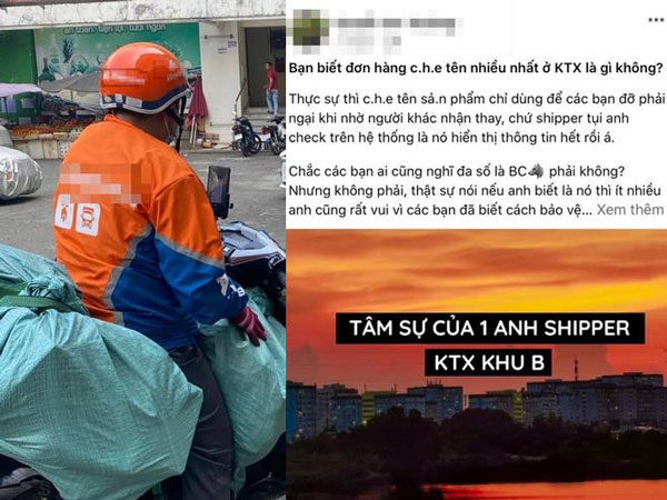 Hàng loạt đơn hàng bị che tên sản phẩm, shipper kiểm tra mới tá hỏa vì điều này