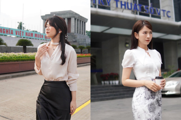 Ngắm mỹ nhân có khung xương chậu đẹp nhất VTC 'lên đồ', chị em công sở biết thu này cần sắm gì