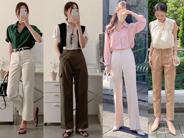 Diện quần ống đứng trẻ trung tới công sở với 10 công thức