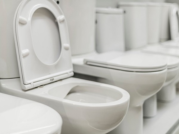 Không thấy WC, người phụ nữ 'xả' ngay tại bồn cầu mẫu gây choáng