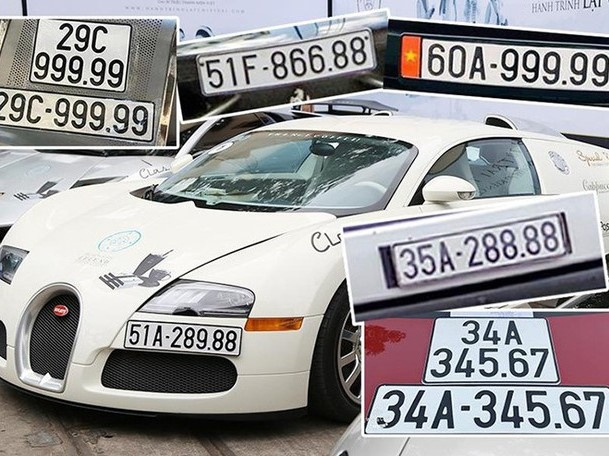 Xuất hiện biển số xe ngũ quý siêu đẹp ở Hà Nội, TP HCM trong phiên đấu giá đầu tiên
