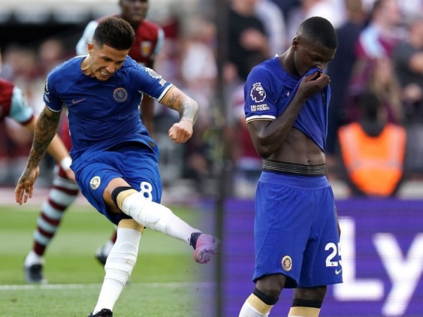 Chelsea ôm hận vì cặp SAO 222 triệu bảng: Enzo đá hỏng 11m, Caicedo 'biếu' penalty