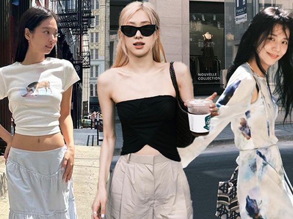 Tủ đồ du lịch chuẩn 'girlfriend material' của BLACKPINK: Từ dịu dàng, nữ tính đến 'cháy phố' đều đủ cả