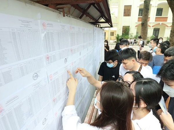 Điểm chuẩn 12 trường thành viên Đại học Quốc gia Hà Nội 2023