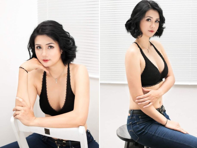 Hoa khôi bóng chuyền Kim Huệ cao 1m81, tuổi 41 vẫn trẻ đẹp nóng bỏng nhờ đâu?