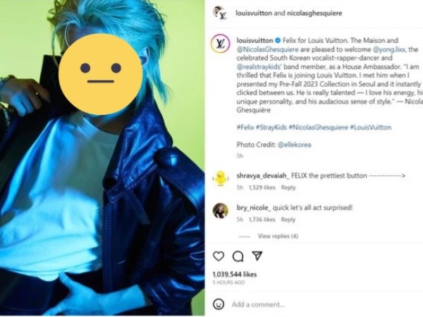 Độc lạ Louis Vuitton: Bổ nhiệm nam idol K-Pop làm đại sứ thương hiệu cho mảng đồ nữ