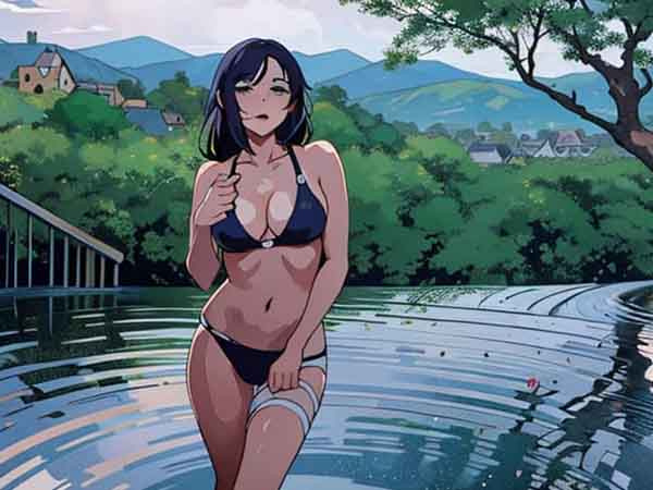 Midu khoe ảnh bikini 'anime hóa' cực nóng bỏng khiến nhiều người đòi xem hình gốc