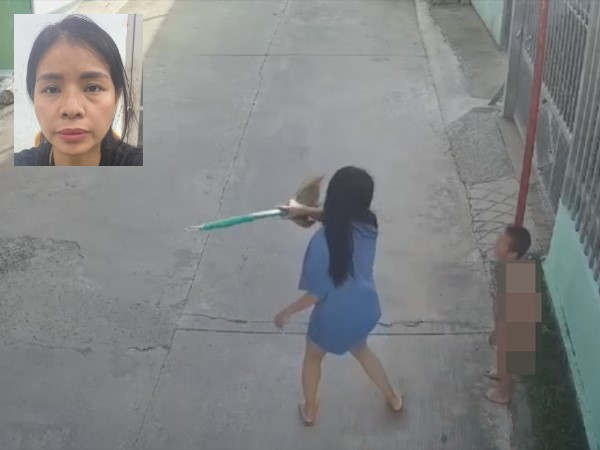 Bắt khẩn cấp người phụ nữ lột quần áo, trói bé trai 8 tuổi vào cột điện để đánh đập