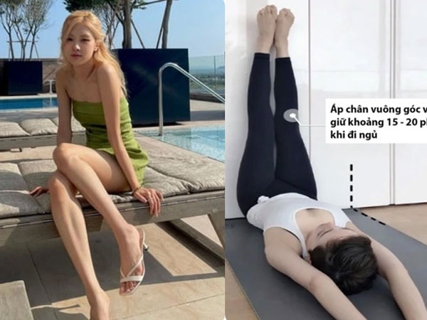 8 thói quen đơn giản giúp đôi chân thon dài