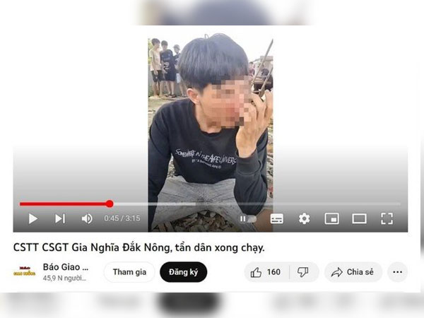 Sự thật thông tin 'CSGT Gia Nghĩa, Đắk Nông đánh người' lan truyền trên mạng xã hội