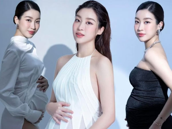 Hoa hậu Đỗ Mỹ Linh lần đầu công bố ảnh mang thai con đầu lòng: Nhan sắc phu nhân hào môn đỉnh chóp!
