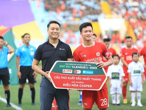 Không phải tân vương CAHN, Viettel thống trị giải thưởng ở tháng cuối cùng của V.League 2023