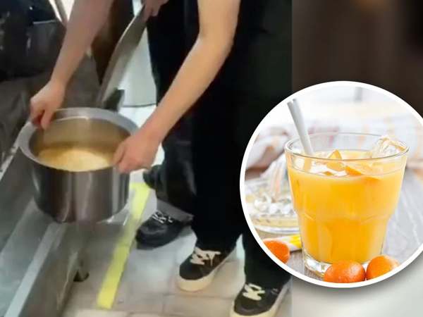 Nhà hàng bị bắt quả tang khi lấy nước lã trong bồn dọn vệ sinh để pha đồ uống cho khách