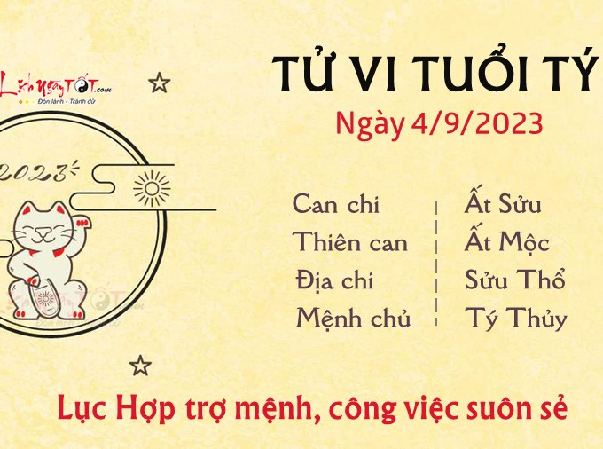 Tử vi thứ 2 ngày 4/9/2023 của 12 con giáp: Hợi được ủng hộ, Dần sa sút