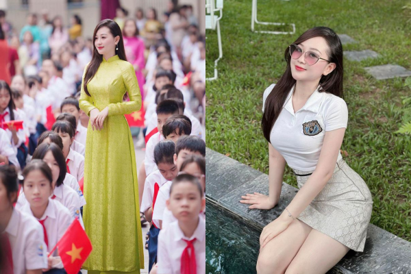 Xuất hiện trong ngày khai giảng, cô giáo 9x Hà thành hút mọi spotlight với nhan sắc 'đỉnh của chóp'