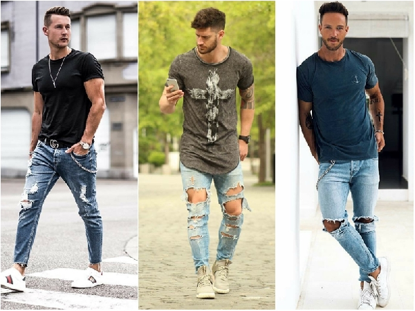 Quần jeans rách nam và câu chuyện ra đời đầy thú vị