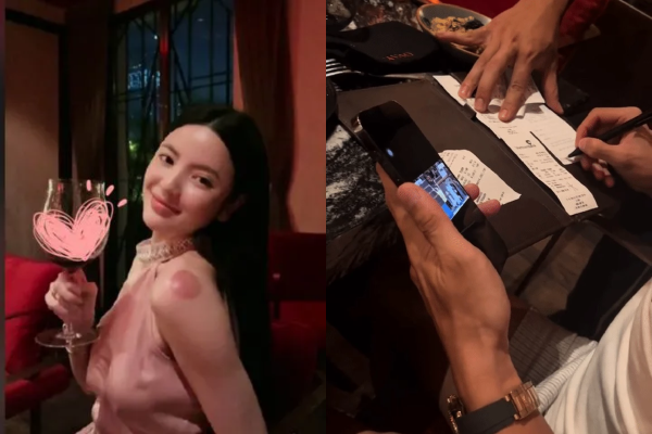 Quang Hải chiều bạn gái, nói đói là bao: Ăn tối sang chảnh, bill hơn 14 triệu ký rẹt là xong