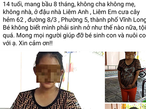 Thông tin mới nhất vụ bé gái 14 tuổi mang thai 8 tháng