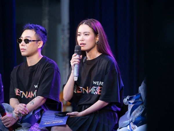 Biến họp báo thành giờ giáo dục công dân, chuyện gì xảy ra với Hoàng Thùy Linh?