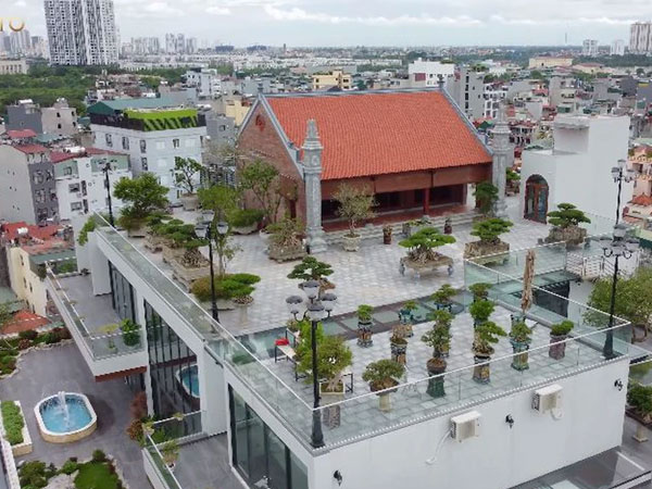 Biệt thự trên không rộng hơn 3.000m2 của đại gia 9X Hà Nội, riêng tầng thượng đã trị giá hơn trăm tỷ