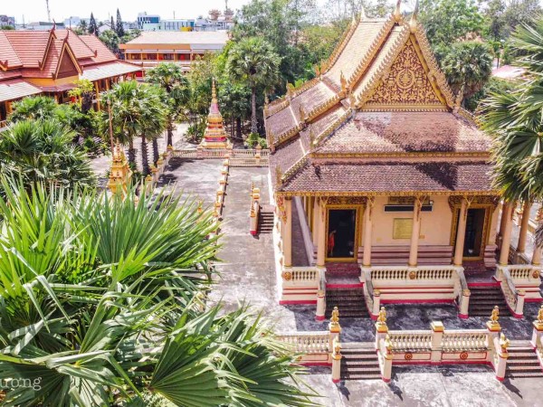 Chùa Kh’leang, di tích kiến trúc nghệ thuật quốc gia ở Sóc Trăng