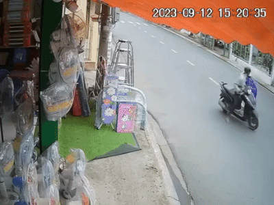 Đối tượng đi xe SH giật dây chuyền của bà cụ ở Long An