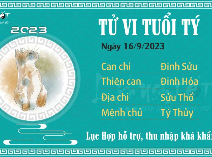 Tử vi thứ 7 ngày 16/9/2023 của 12 con giáp: Tuất bất an, Mão bản lĩnh