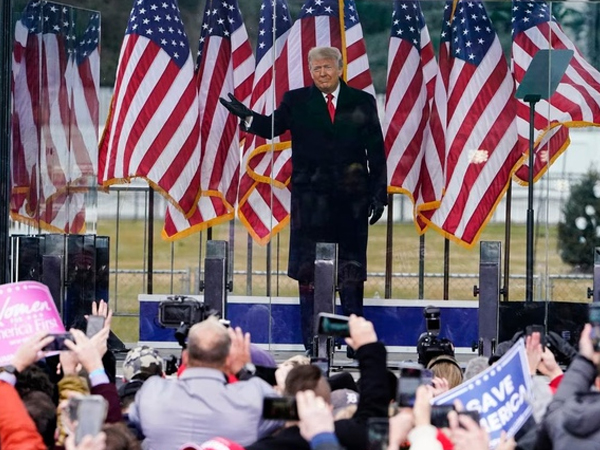 Ông Trump nói gì về vụ bạo loạn tại Điện Capitol?