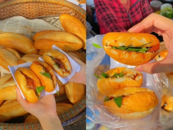 Ngạc nhiên với những ổ bánh mì mini chỉ 5000 đồng trứ danh xứ Huế