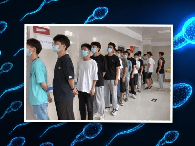 Tỷ lệ sinh giảm báo động, Trung Quốc thưởng tiền cho sinh viên hiến tinh trùng