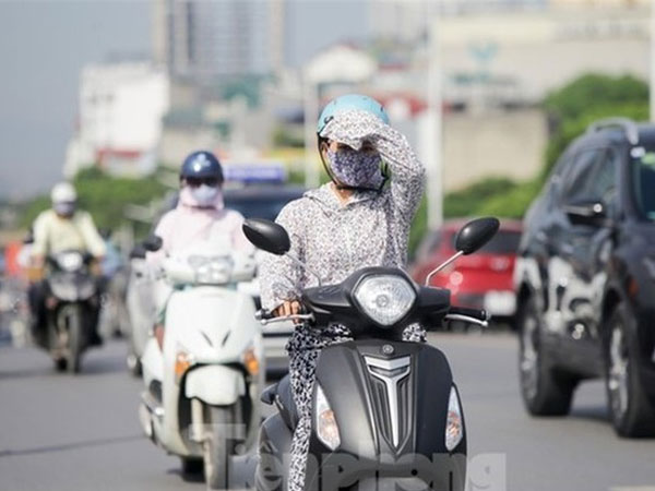 Miền Bắc nắng nóng kéo dài