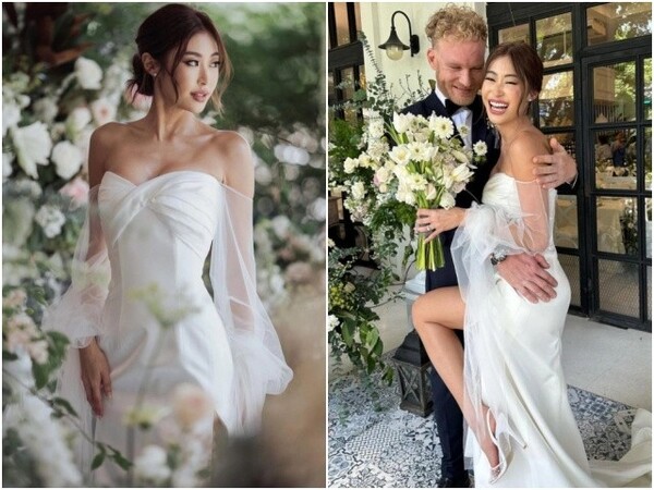 Đám cưới 'ác nữ' của Chiếc Lá Cuốn Bay: Chú rể là CEO ngoại quốc, cô dâu sexy, quậy tưng bừng trong hôn lễ