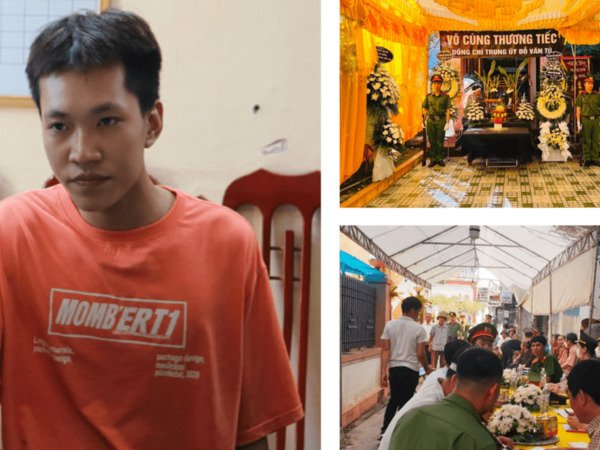Vụ trung úy công an bị đâm tử vong khi làm nhiệm vụ: Nghi phạm uống thuốc tự tử trước khi ra đầu thú