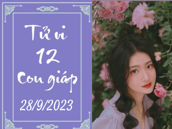 Tử vi thứ 5 ngày 28/9/2023 của 12 con giáp: Thân thận trọng, Tý có lộc