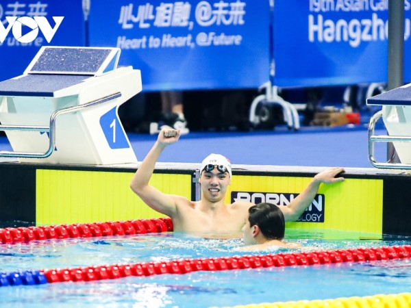Nguyễn Huy Hoàng giành HCĐ ASIAD 19, đoạt vé dự Olympic Paris