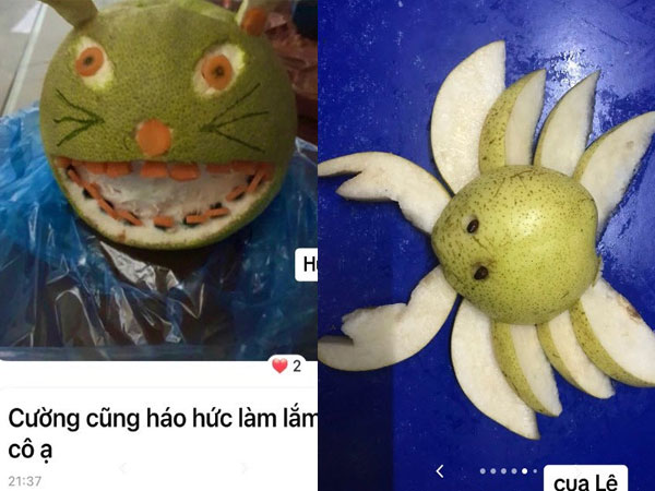 Cô giáo giao bài tập về nhà làm mâm cỗ Trung thu, loạt 'tác phẩm' của học sinh và phụ huynh khiến dân tình cười bò