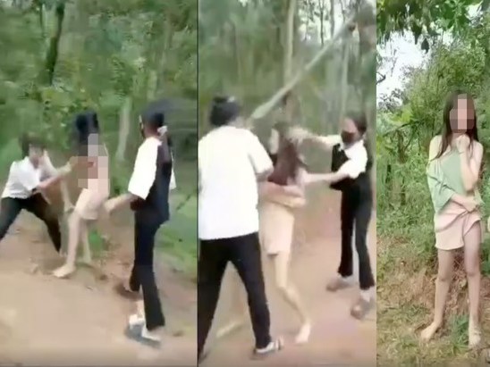 Nữ sinh lớp 9 bị nhóm bạn ép lên xe, chở vào rừng hành hung và lột đồ