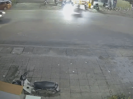 Camera vụ 2 xe máy tông trực diện đêm Trung thu khiến 3 người tử vong