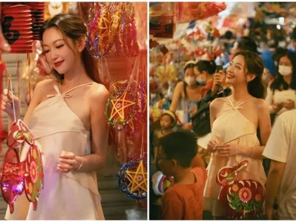Hội hot girl tung ảnh Trung thu: Người 'flex' năm nay đã có bồ, người làm clip biến hình xịn xò