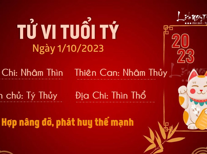Tử vi Chủ nhật ngày 1/10/2023 của 12 con giáp: Mão tỉnh táo, Thìn tiêu cực