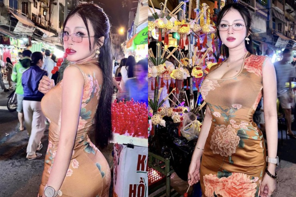 Hot girl Đồng Nai 'cháy phố' Bùi Viện với outfit bó sát tôn đường cong nóng bỏng